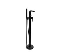 Highlife Bathrooms COLL BLACK FLOOR STANDING BATH SHOWER MIXER & K Coll Bathroom Tap Range Matt Black Finish