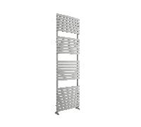 Highlife Bathrooms Kelvin 500 x 1700mm Towel Warmer Light Grey Highlif KELVIN FLAT BAR DESIGNER TOWEL WARMER w500mm x h1700