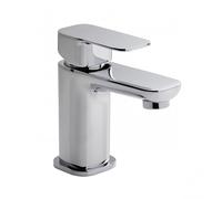 Highlife Bathrooms ROSLIN MONO BASIN MIXER & PUSH WASTE Highlife T Roslin Bathroom Tap Range Chrome Finish