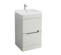 Highlife Bathrooms Selkirk 500mm Floor Standing 2 Drawer Unit Colour: Selkirk 500mm Floor Standing 2 Drawer Unit