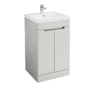 Highlife Bathrooms Selkirk 500mm Floor Standing 2 Drawer Unit Colour: Selkirk 500mm Floor Standing 2 Drawer Unit