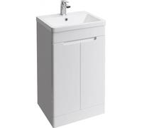 Highlife Bathrooms Selkirk 500mm Floor Standing 2 Drawer Unit Colour: Selkirk 500mm Floor Standing 2 Drawer Unit