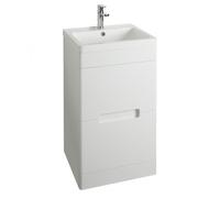 Highlife Bathrooms Selkirk 500mm Floor Standing 2 Drawer Unit Colour: Selkirk 500mm Floor Standing 2 Drawer Unit