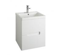 Highlife Bathrooms Selkirk 500mm Wall Hung 2 Drawer Unit Colour: Gloss Selkirk 500mm Wall Hung 2 Drawer Unit