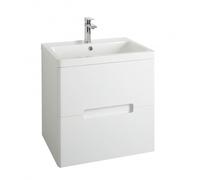 Highlife Bathrooms Selkirk 600mm Wall Hung 2 Drawer Unit Colour: Gloss Selkirk 600mm Wall Hung 2 Drawer Unit