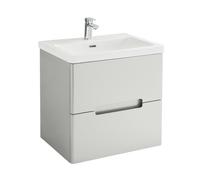 Highlife Bathrooms Selkirk 600mm Wall Hung 2 Drawer Unit Colour: Matt Selkirk 600mm Wall Hung 2 Drawer Unit