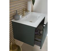 Highlife Bathrooms Tyndrum 600 WH Single Drawer Unit - Forest Green Tyndrum 600 WH Single Drawer Unit - Forest Green