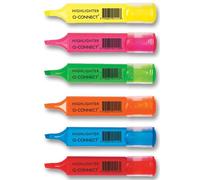 HIGHLIGHT - ASSORTED 6PK KF01909 (Q CONNECT) Qty X 1