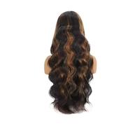 Highlight Body Wave Human Hair Wig 13x6 Hd Lace Front Wigs Loose PrePlucked Pre Cut Beautiful(22inches)