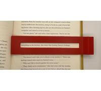 Highlight Bookmark Easy Reading Study Children Teacher Bookworm line Reader (Lilac)