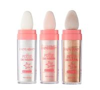 Highlight Patting Powder Facial High Light Blusher Sparkly Shimmer Natural High Gloss Powder For Face Body Hair Fairy High Light Patting Powder (All)