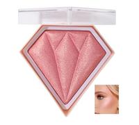 Highlight Powder Palette, Highlighting,trimming & Blush 3 Uses Shimmer Powder, Nose Shadow Finishing Stereo Highlighting Powder, Brightening Clear Non Flying for all Skin Tones 8g (05#)