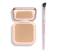 Highlighter and Contour Palette, Pearlescent Shimmering Smooth Baked Powder, Ultra-fine and Lightweight, Easy to Blend, Natural Luminous Finish