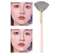 Highlighter Brush, Face Highlighter Brush, Synthetic Makeup Brush Synthetic Brush for Highlighting Need, Effortless Contours and Bright Look for