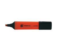Highlighter Chisel Tip Red PK12