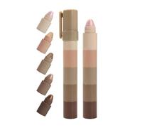 Highlighter Makeup Stick - 1.2g Creamy Eyeshadow Stick, Sweatproof | Eye Makeup, Beauty Sticķ for Carnival, Party, Outdoor, Travel, Vacation, School, Dates