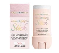 Highlighter Makeup Stick, Face Glow Cream, 5g Radiance Face Glaze for Cosmetic Finish, Makeup Application with Smooth Glide Design, Luminous Skin Shine, Women Beauty Daily Use