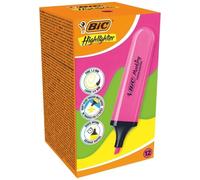 Highlighter Neon Pink (12Pcs) Bic Top Quality