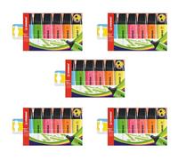 Highlighter - STABILO BOSS ORIGINAL - 5 x Pack of 6 - Assorted Colours