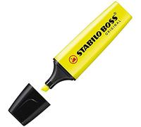Highlighter - STABILO BOSS ORIGINAL - Pack of 3 - Yellow