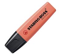 Highlighter - STABILO BOSS ORIGINAL Pastel - Pack of 1 - Mellow Coral Red