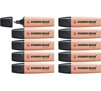 Highlighter - STABILO BOSS ORIGINAL Pastel - Pack of 10 - Creamy Peach