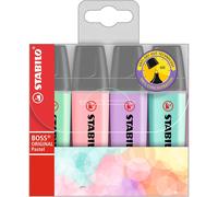 Stabilo Boss Original Pastle Highlighter Chisel Tip 2-5Mm Line Assorted Colours