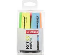 Highlighter - STABILO BOSS ORIGINAL - Round Box of 6 - Yellow, Green, Orange, Re