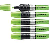 Highlighter - STABILO LUMINATOR - Box of 5 - Green