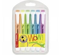 STABILO Swing Cool Highlighter Chisel Assorted Pack of 6