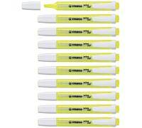 STABILO Highlighter - Swing Cool - Pack of 10 - Yellow