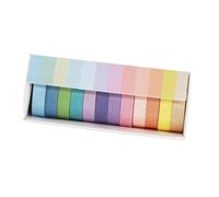 Highlighter Tape Set Sticky Long Page Markers Tabs Highlighter Strips Flags Stickers Book Tabs for Annotating Book Colorful Sticky Tape
