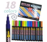 Highlighters - Fast Drying Markers Assorted Colours, Art Marker Set for Children, Students Artists Adults Diary Creative Notes School Office Activities Creative Projects