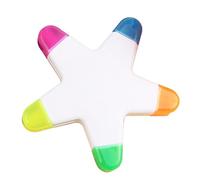 Highlighters for Kids, Star Highlighter | Star Shaped Pen Markers | Vibrant Book Markers, Creative Watercolor Pens for Boys Girls Adults