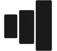 Highlighting Board 3Pcs 8x4", 11x4" & 16x4" Highlight Board Reusable Non-Slip Lightweight Hair Stylist Essentials, Black Hair Stylist Essentials