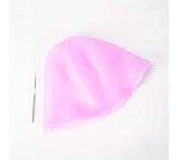 Highlighting Cap 1pcs Silicone Hair Coloring Cap Hook Needle Pink Professional Dyeing Tool Highlight Frosting Hats Barber