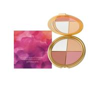 Highlighting Eye & Cheek Palette - 4-in-1 Eye Shadow Pallets, Highlighter Makeup, Contour Palette Eye & Cheek Palette with Mirror. (8.8g)