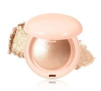 Highlighting Powder and Blush Palette, Highly Pigmented and Long-Lasting Formula, Buildable and Blurring for a Natural Sculpted Look, Suitable for All Skin Tones (01)