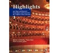 Highlights from Opera and Concert Vol. 1 piano (4 hands) (easy) Famous Pieces in