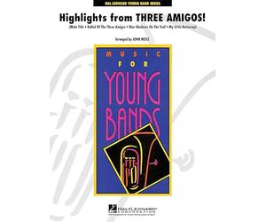 Highlights from Three Amigos! - Concert Band/Harmonie - SCORE