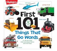 Highlights Press First 101 Things That Go Words Board book Book Highlights Press Multicolor