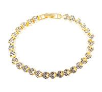 Highlights Temperament Creative Jewelry Bracelet Alloy And Suitable Adults For Students Bracelets over The Ear Earrings for Women (Gold, One Size)