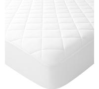 Highliving Quilted Mattress Protector, Extra Deep Single (90 × 190 x 30cm)