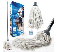 Highly Absorbent Cotton Mop Set with Spare Head