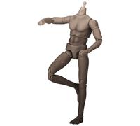 Highly Articulated 1/12 Scale Male Figure Muscle Body With Soft Joints And Realistic 6Inch Muscle Texture For Collector Posable Action Figure Collectible