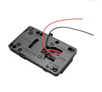 Highly Capacity V Interfaces Battery Adapter Plate D-Tap Output Compatible for Professional Video Cameras and Accessories Battery Plate