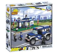 Highly Collectible Action Town 300 Piece Cobi Police Jail Construction Set