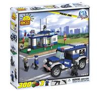 Highly Collectible Action Town 300 Piece Cobi Police Jail Construction Set