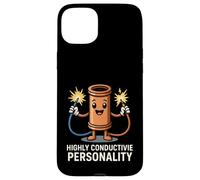 Highly Conductive Personality Funny Copper Electrician Case for iPhone 15 Plus