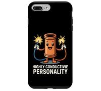 Highly Conductive Personality Funny Copper Electrician Case for iPhone 7 Plus/8 Plus